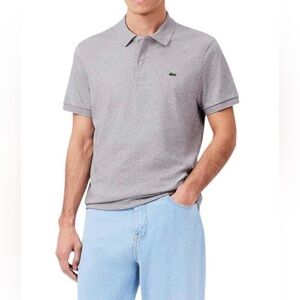 Lacoste Men's Polo Shirt in Light Gray